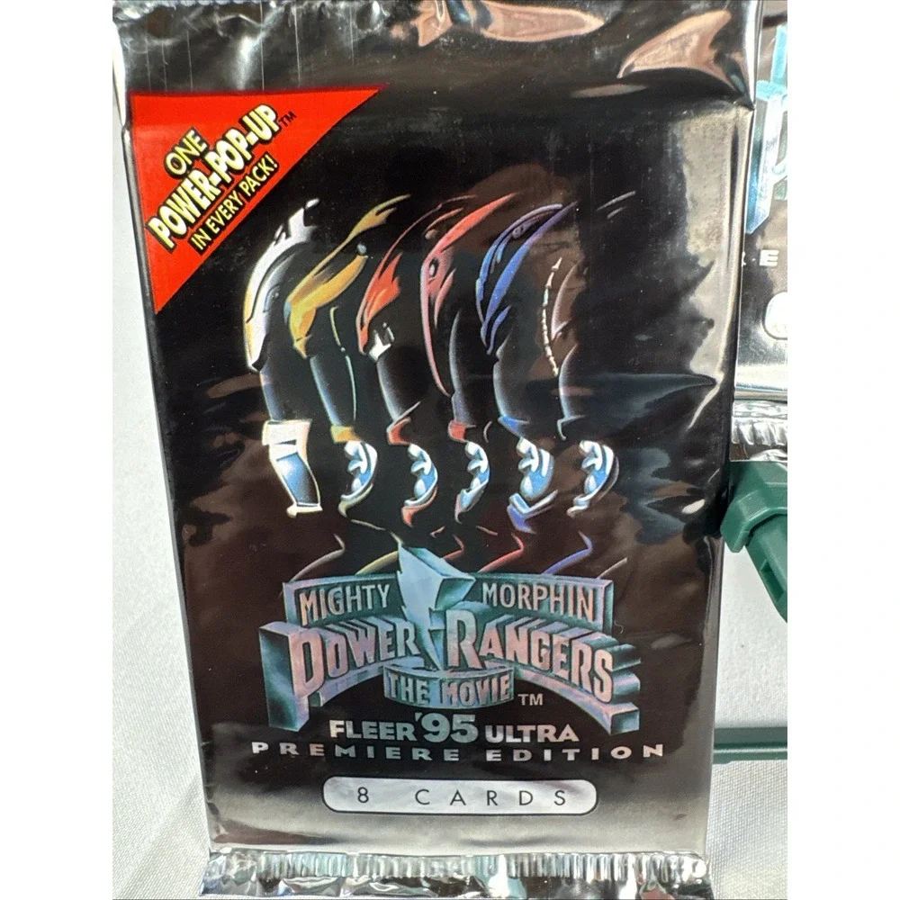 3‎ Fleer 95 Ultra Mighty Morphin POWER RANGERS THE MOVIE Trading 8 Card Packs
